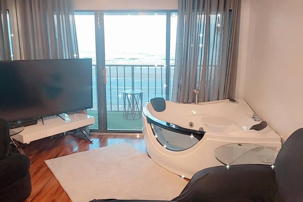 Bello Condominio Con Vista Al Mar, Jacuzzi Interno Galveston Exterior photo